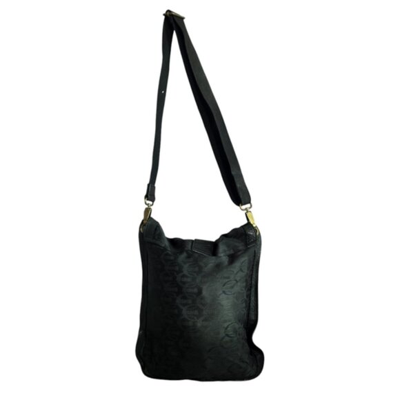 Just Cavalli Black Leather Crossbody Bag - Picture 2 of 14